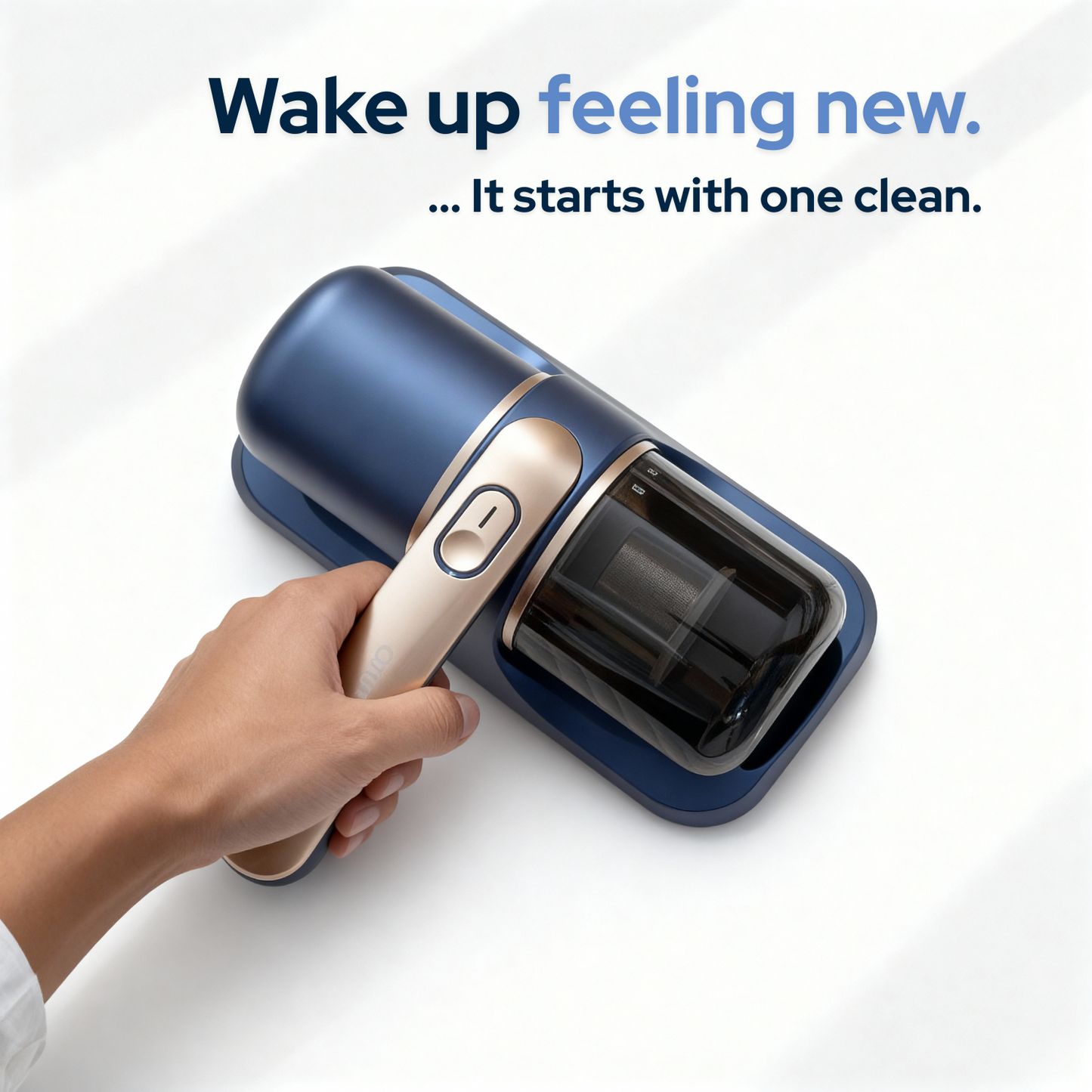 PureSleepy™ UV-C Mattress Cleaner with Dual Beat